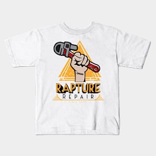 Rapture Repair (white version) Kids T-Shirt